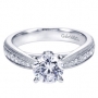 14K White Gold Victorian Straight Engagement Ring
Style ER7535W44JJ